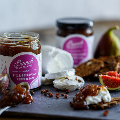 Fig & Szechuan Pepper Jam by Crunch Preserves | Bold & Unique Flavour Combination