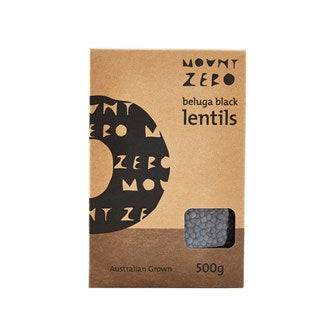 Beluga Black Lentils (500g) - Cheese Therapy