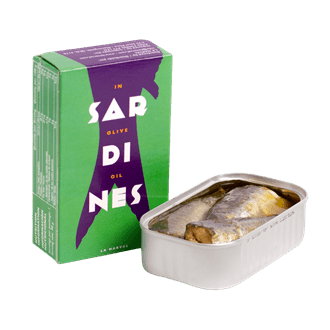 SARDINES in Olive Oil - Cheese Therapy