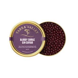 Bloody Shiraz Gin Caviar - Cheese Therapy