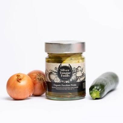 Pickled Zucchini | Silver Tongue Foods, QLD - Max + Tom